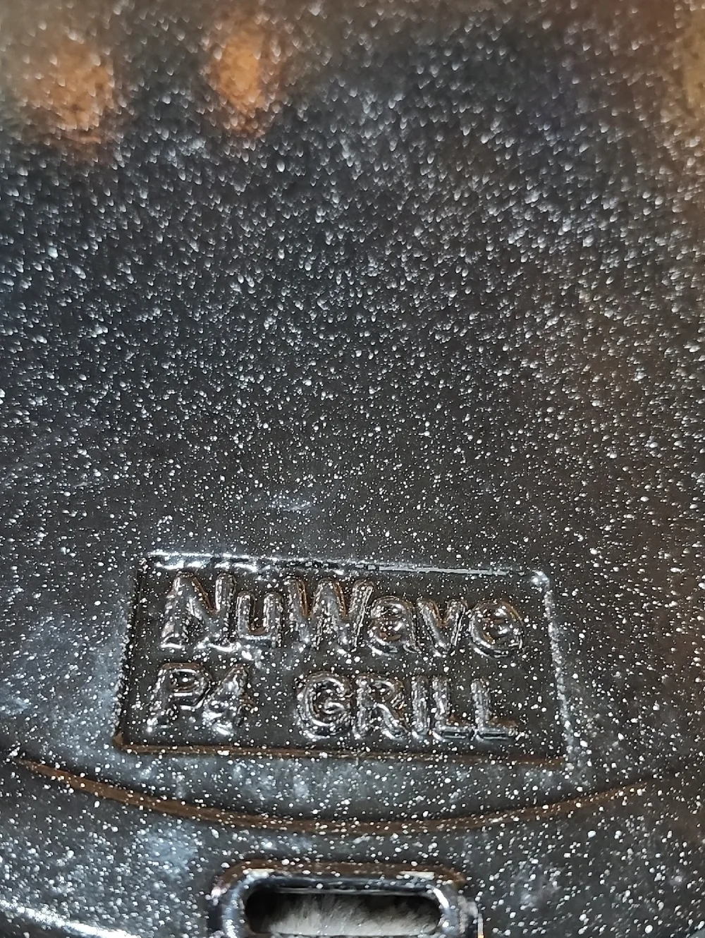 NUWAVE PRECISION INDUCTION CAST IRON GRILL #32021 NON-STICK